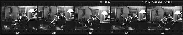[111 Portraits of Jane Smith Evans, John McDonald, Walker Evans, and Unidentified Others at Parties], Walker Evans (American, St. Louis, Missouri 1903–1975 New Haven, Connecticut), Film negative