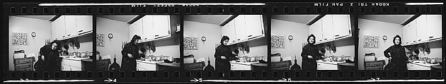 [30 Portraits of Vita Petersen at Dinner Party], Walker Evans (American, St. Louis, Missouri 1903–1975 New Haven, Connecticut), Film negative