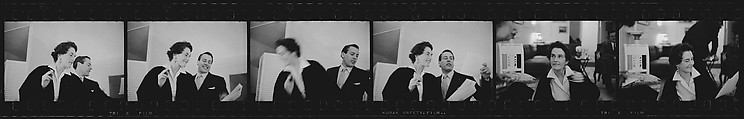 [74 Views of Vita Petersen and Others at Party], Walker Evans (American, St. Louis, Missouri 1903–1975 New Haven, Connecticut), Film negative