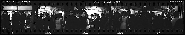 [284 Views of Party, Possibly New Year's Eve Party at Home of Robert Penn Warren], Walker Evans (American, St. Louis, Missouri 1903–1975 New Haven, Connecticut), Film negative