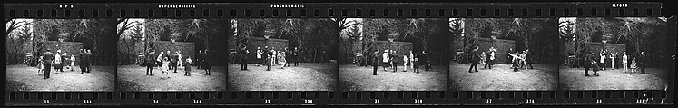 [284 Views of Party, Possibly New Year's Eve Party at Home of Robert Penn Warren], Walker Evans (American, St. Louis, Missouri 1903–1975 New Haven, Connecticut), Film negative