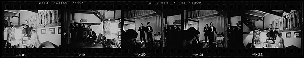[284 Views of Party, Possibly New Year's Eve Party at Home of Robert Penn Warren], Walker Evans (American, St. Louis, Missouri 1903–1975 New Haven, Connecticut), Film negative