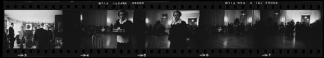 [284 Views of Party, Possibly New Year's Eve Party at Home of Robert Penn Warren], Walker Evans (American, St. Louis, Missouri 1903–1975 New Haven, Connecticut), Film negative