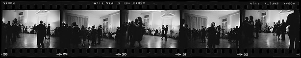 [284 Views of Party, Possibly New Year's Eve Party at Home of Robert Penn Warren], Walker Evans (American, St. Louis, Missouri 1903–1975 New Haven, Connecticut), Film negative