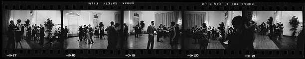 [284 Views of Party, Possibly New Year's Eve Party at Home of Robert Penn Warren], Walker Evans (American, St. Louis, Missouri 1903–1975 New Haven, Connecticut), Film negative