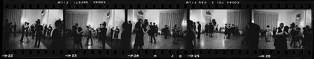 [284 Views of Party, Possibly New Year's Eve Party at Home of Robert Penn Warren], Walker Evans (American, St. Louis, Missouri 1903–1975 New Haven, Connecticut), Film negative