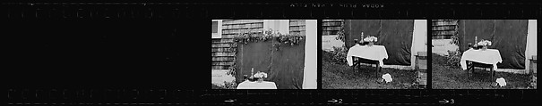 [94 Views of Tworkov-Moskowitz Wedding], Walker Evans (American, St. Louis, Missouri 1903–1975 New Haven, Connecticut), Film negative
