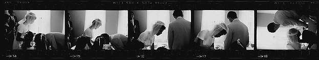[94 Views of Tworkov-Moskowitz Wedding], Walker Evans (American, St. Louis, Missouri 1903–1975 New Haven, Connecticut), Film negative