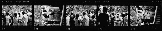 [94 Views of Tworkov-Moskowitz Wedding], Walker Evans (American, St. Louis, Missouri 1903–1975 New Haven, Connecticut), Film negative