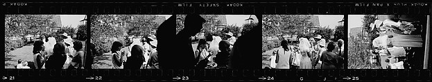 [94 Views of Tworkov-Moskowitz Wedding], Walker Evans (American, St. Louis, Missouri 1903–1975 New Haven, Connecticut), Film negative