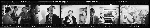 [34 Views of a Party, Possibly England], Walker Evans (American, St. Louis, Missouri 1903–1975 New Haven, Connecticut), Film negative