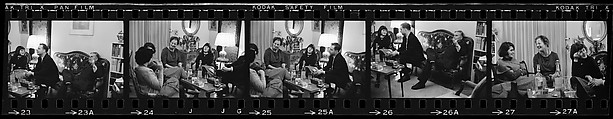 [102 Views of a Party, Possibly Family of Isabelle Evans, Switzerland], Walker Evans (American, St. Louis, Missouri 1903–1975 New Haven, Connecticut), Film negative
