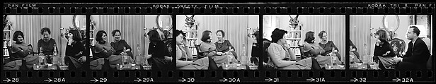 [102 Views of a Party, Possibly Family of Isabelle Evans, Switzerland], Walker Evans (American, St. Louis, Missouri 1903–1975 New Haven, Connecticut), Film negative