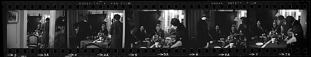 [102 Views of a Party, Possibly Family of Isabelle Evans, Switzerland], Walker Evans (American, St. Louis, Missouri 1903–1975 New Haven, Connecticut), Film negative
