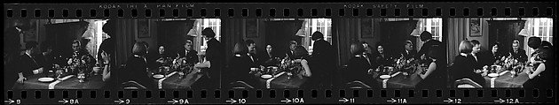 [102 Views of a Party, Possibly Family of Isabelle Evans, Switzerland], Walker Evans (American, St. Louis, Missouri 1903–1975 New Haven, Connecticut), Film negative