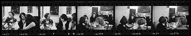 [102 Views of a Party, Possibly Family of Isabelle Evans, Switzerland], Walker Evans (American, St. Louis, Missouri 1903–1975 New Haven, Connecticut), Film negative