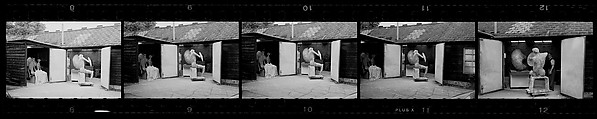 [67 Portraits of Henry Moore and Views of Sculptures], Walker Evans (American, St. Louis, Missouri 1903–1975 New Haven, Connecticut), Film negative