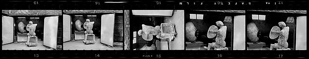 [67 Portraits of Henry Moore and Views of Sculptures], Walker Evans (American, St. Louis, Missouri 1903–1975 New Haven, Connecticut), Film negative