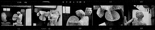 [67 Portraits of Henry Moore and Views of Sculptures], Walker Evans (American, St. Louis, Missouri 1903–1975 New Haven, Connecticut), Film negative