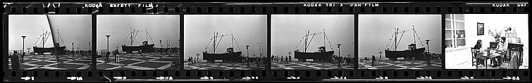 [446 Portraits of Caroline Blackwood, Robert Lowell, and Unidentified Others, Streets Scenes, and Interiors, England and Holland], Walker Evans (American, St. Louis, Missouri 1903–1975 New Haven, Connecticut), Film negative