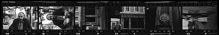 [446 Portraits of Caroline Blackwood, Robert Lowell, and Unidentified Others, Streets Scenes, and Interiors, England and Holland], Walker Evans (American, St. Louis, Missouri 1903–1975 New Haven, Connecticut), Film negative