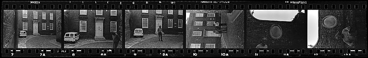 [446 Portraits of Caroline Blackwood, Robert Lowell, and Unidentified Others, Streets Scenes, and Interiors, England and Holland], Walker Evans (American, St. Louis, Missouri 1903–1975 New Haven, Connecticut), Film negative