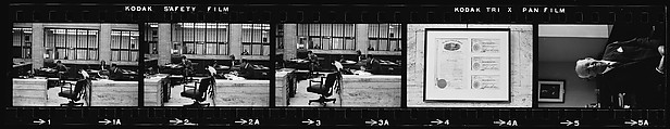 [96 Portraits of Isabelle Evans and Family at the Boeschenstein Home, Berne, Switzerland], Walker Evans (American, St. Louis, Missouri 1903–1975 New Haven, Connecticut), Film negative