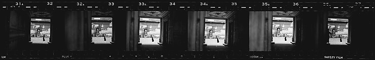[213 Views of Paris: Architecture, Street Scenes, Portraits], Walker Evans (American, St. Louis, Missouri 1903–1975 New Haven, Connecticut), Film negative