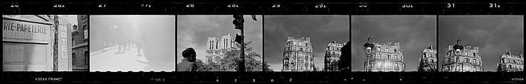 [213 Views of Paris: Architecture, Street Scenes, Portraits], Walker Evans (American, St. Louis, Missouri 1903–1975 New Haven, Connecticut), Film negative