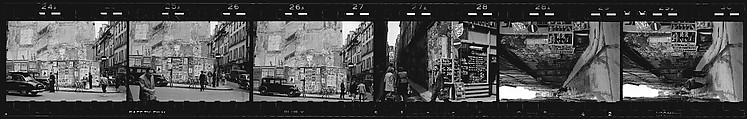 [213 Views of Paris: Architecture, Street Scenes, Portraits], Walker Evans (American, St. Louis, Missouri 1903–1975 New Haven, Connecticut), Film negative