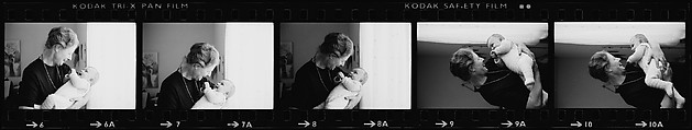 [154 Portraits of the Family of Isabelle Boeschenstein Evans and Architectural Views, Berne, Switzerland--NEGATIVES .103-.118 ARE DAMAGED], Walker Evans (American, St. Louis, Missouri 1903–1975 New Haven, Connecticut), Film negative