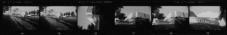 [131 Views of Modern Architecture, Possibly Florida], Walker Evans (American, St. Louis, Missouri 1903–1975 New Haven, Connecticut), Film negative