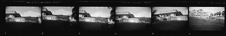 [131 Views of Modern Architecture, Possibly Florida], Walker Evans (American, St. Louis, Missouri 1903–1975 New Haven, Connecticut), Film negative