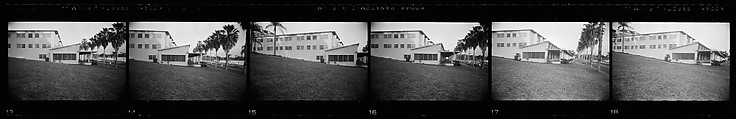 [131 Views of Modern Architecture, Possibly Florida], Walker Evans (American, St. Louis, Missouri 1903–1975 New Haven, Connecticut), Film negative