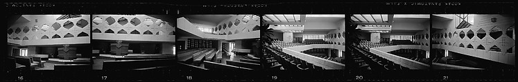 [131 Views of Modern Architecture, Possibly Florida], Walker Evans (American, St. Louis, Missouri 1903–1975 New Haven, Connecticut), Film negative