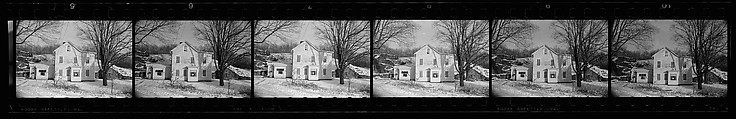 [28 Views of House and Trees, Possibly Mount Kisco, New York], Walker Evans (American, St. Louis, Missouri 1903–1975 New Haven, Connecticut), Film negative