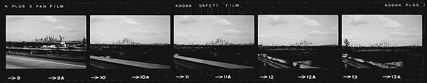[30 Views of Manhattan Skyline from Queens Roadway, New York City], Walker Evans (American, St. Louis, Missouri 1903–1975 New Haven, Connecticut), Film negative