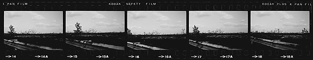 [30 Views of Manhattan Skyline from Queens Roadway, New York City], Walker Evans (American, St. Louis, Missouri 1903–1975 New Haven, Connecticut), Film negative