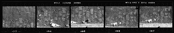 [70 Views of Street Debris, New York City], Walker Evans (American, St. Louis, Missouri 1903–1975 New Haven, Connecticut), Film negative