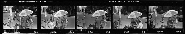 [340 Street Scenes, Including Pedestrians, Grafitti, Storefronts and Interiors, New York City], Walker Evans (American, St. Louis, Missouri 1903–1975 New Haven, Connecticut), Film negative