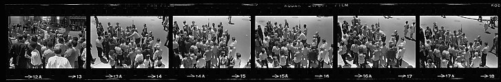 [340 Street Scenes, Including Pedestrians, Grafitti, Storefronts and Interiors, New York City], Walker Evans (American, St. Louis, Missouri 1903–1975 New Haven, Connecticut), Film negative