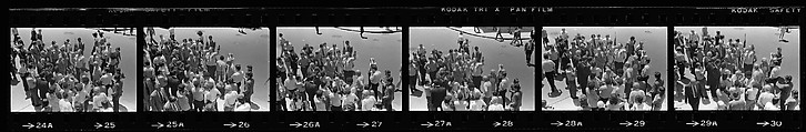 [340 Street Scenes, Including Pedestrians, Grafitti, Storefronts and Interiors, New York City], Walker Evans (American, St. Louis, Missouri 1903–1975 New Haven, Connecticut), Film negative
