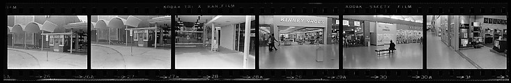 [340 Street Scenes, Including Pedestrians, Grafitti, Storefronts and Interiors, New York City], Walker Evans (American, St. Louis, Missouri 1903–1975 New Haven, Connecticut), Film negative