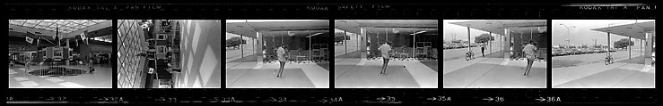 [340 Street Scenes, Including Pedestrians, Grafitti, Storefronts and Interiors, New York City], Walker Evans (American, St. Louis, Missouri 1903–1975 New Haven, Connecticut), Film negative