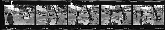[340 Street Scenes, Including Pedestrians, Grafitti, Storefronts and Interiors, New York City], Walker Evans (American, St. Louis, Missouri 1903–1975 New Haven, Connecticut), Film negative