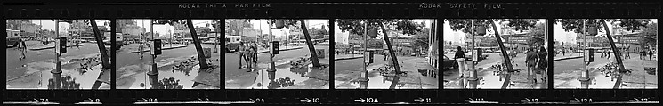 [340 Street Scenes, Including Pedestrians, Grafitti, Storefronts and Interiors, New York City], Walker Evans (American, St. Louis, Missouri 1903–1975 New Haven, Connecticut), Film negative
