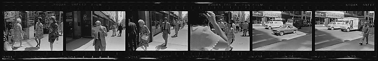 [340 Street Scenes, Including Pedestrians, Grafitti, Storefronts and Interiors, New York City], Walker Evans (American, St. Louis, Missouri 1903–1975 New Haven, Connecticut), Film negative