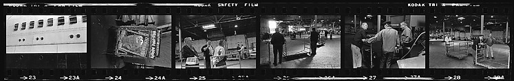 [340 Street Scenes, Including Pedestrians, Grafitti, Storefronts and Interiors, New York City], Walker Evans (American, St. Louis, Missouri 1903–1975 New Haven, Connecticut), Film negative