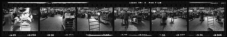 [340 Street Scenes, Including Pedestrians, Grafitti, Storefronts and Interiors, New York City], Walker Evans (American, St. Louis, Missouri 1903–1975 New Haven, Connecticut), Film negative