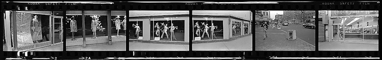 [340 Street Scenes, Including Pedestrians, Grafitti, Storefronts and Interiors, New York City], Walker Evans (American, St. Louis, Missouri 1903–1975 New Haven, Connecticut), Film negative